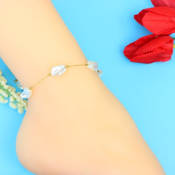 Elegant Handmade Anklet – Perfect for Women & Girls | Ideal Gift Option, DYC1268 - Picture 5 of 7